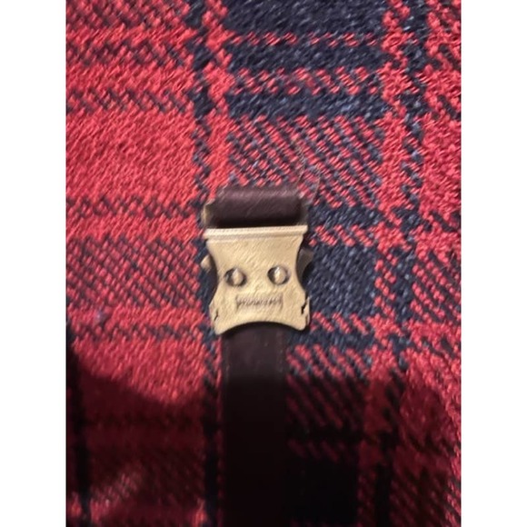 Tweed Satchel Leather Backing Bag - Picture 4 of 5